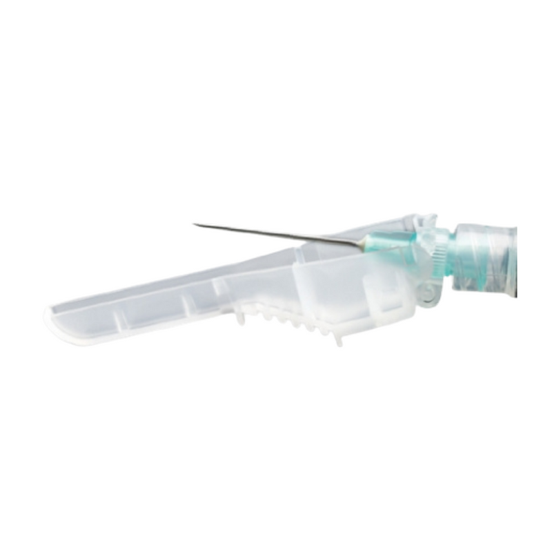 McKesson Prevent® Hinged Safety Needle 25GX1.5" -Hypodermic  100/Bx