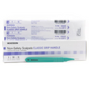 McKesson Non-Safety No. 15 Scalpels Classic Grip Handle Disposable  10/Bx