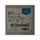 McKesson Syringe with Hypodermic Needle 3 mL 23 Gauge 1 Inch  100/Bx