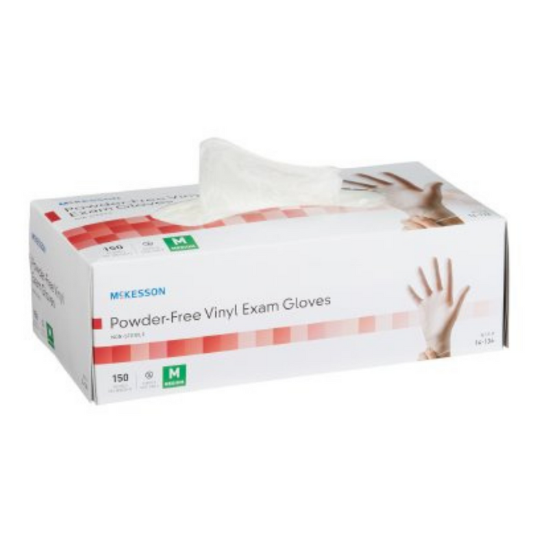 McKesson Stretch Vinyl Exam Gloves | 150 Gloves/Bx |