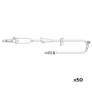 MedStream IV Primary Administration Set 20 Drops / mL Drip Rate 81 Inch Tubing 1 Port 50/Bx