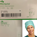 Molnlycke Barrier Surgical Cap Green Head Cover 100/Bx