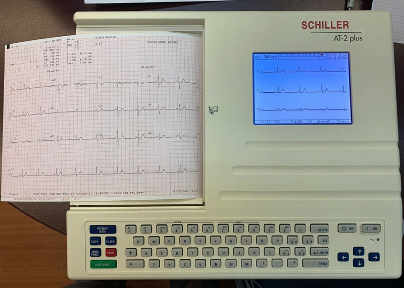 Schiller AT-2 Plus EKG - Fully Refurbished and Serviced