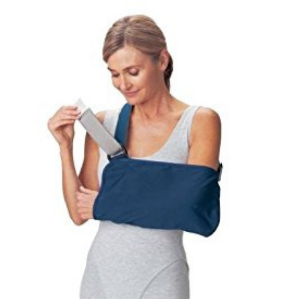 Procare Blue Vogue Arm Sling, Large, 8.5" Height, 17.5" Length