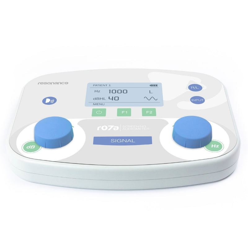 Resonance R07A Pure Tone Screening Audiometer Portable Screening Audiometer