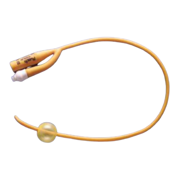 Rusch PureGold®  Foley Catheter 2-Way Coude Tip 5 cc Balloon 12 Fr. / 16 FR / 24 FR 10/Box