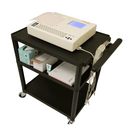 Schiller Brewer Utility Cart color black with EKG on the Top 