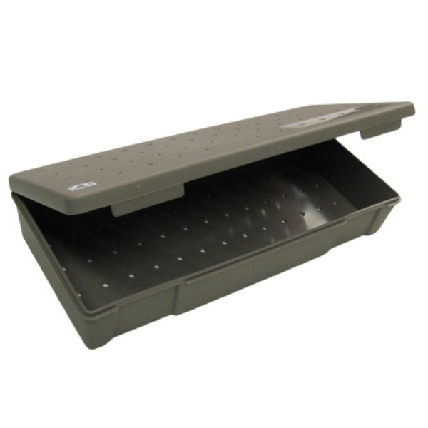 Sterilization Tray with Lid Micro-ProTech™ - Hinged-Top Micro Trays - 31462-H