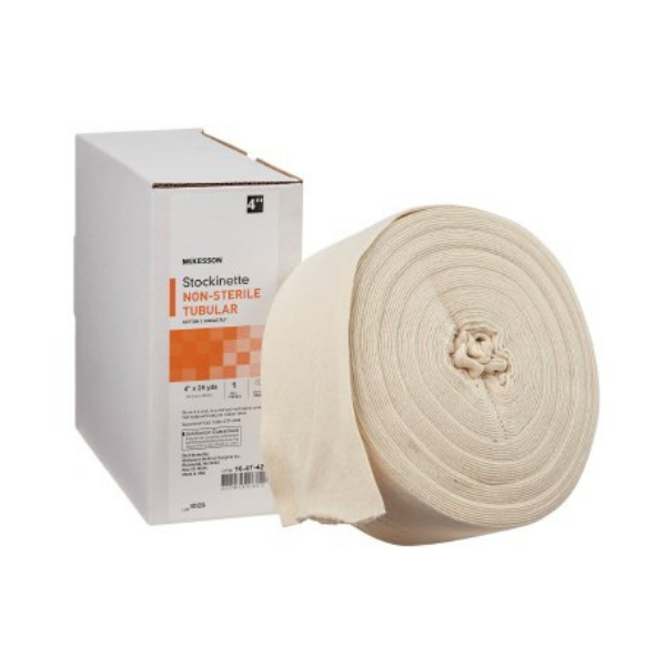 Stockinette Tubular McKesson 4 Inch X 25 Yard Cotton