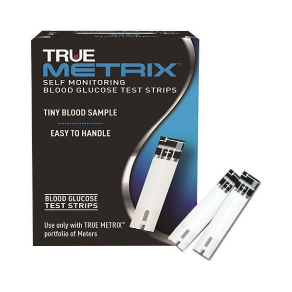 True Metrix Self Monitoring Blood Glucose Test Strips 50/Box