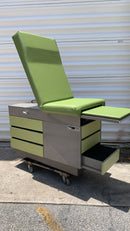 Midmark 104 Manual Examination Table Fully Refurbished w/  New Upholstery