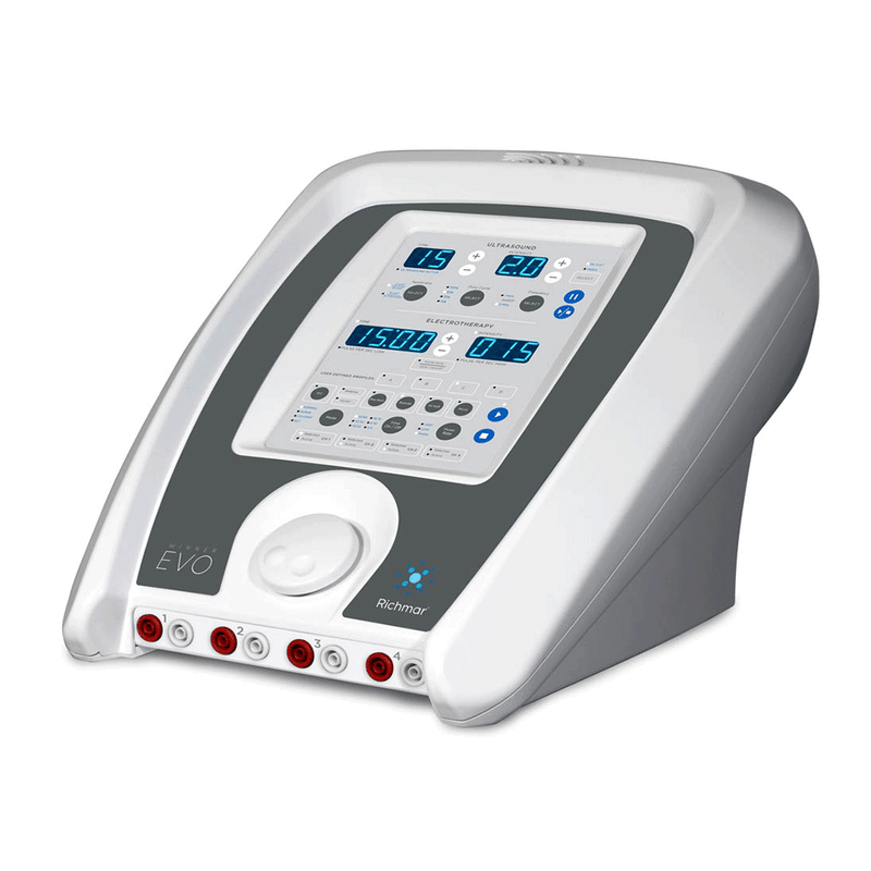 Richmar Winner Evo CM4 Unit w/ Hammer Applicator Electro Stimulation & Ultrasound