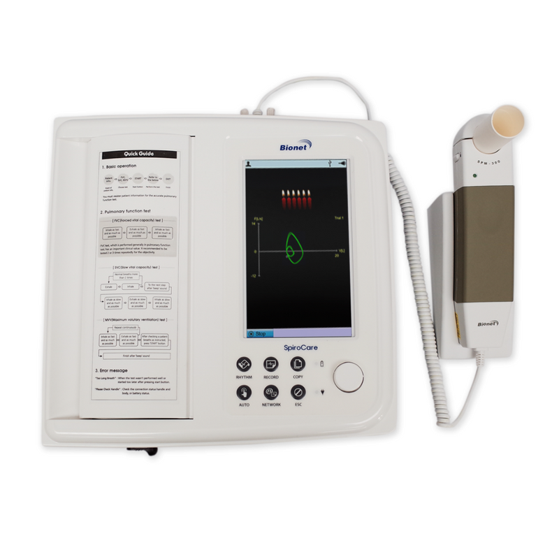 Bionet SpiroCare Spirometer for Spirometry
